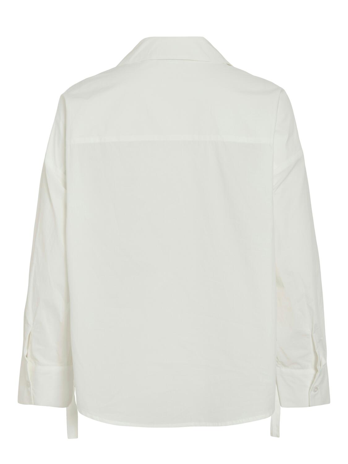 Visiji Lacing skjorte - Cloud Dancer